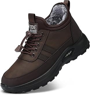 SHIBEVER Winter Snow Boots for Women: Warm Fur Lined Ankle Booties Comfortable Slip on Waterproof Outdoor Short Shoes