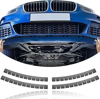 4 Pack Bumper Scrape Guard for Cars Front Bumper Protector Luxury car for Cars Anti-Scratch Bumper Scrape Guard Skid Plate DIY Kit Bumper Buddy