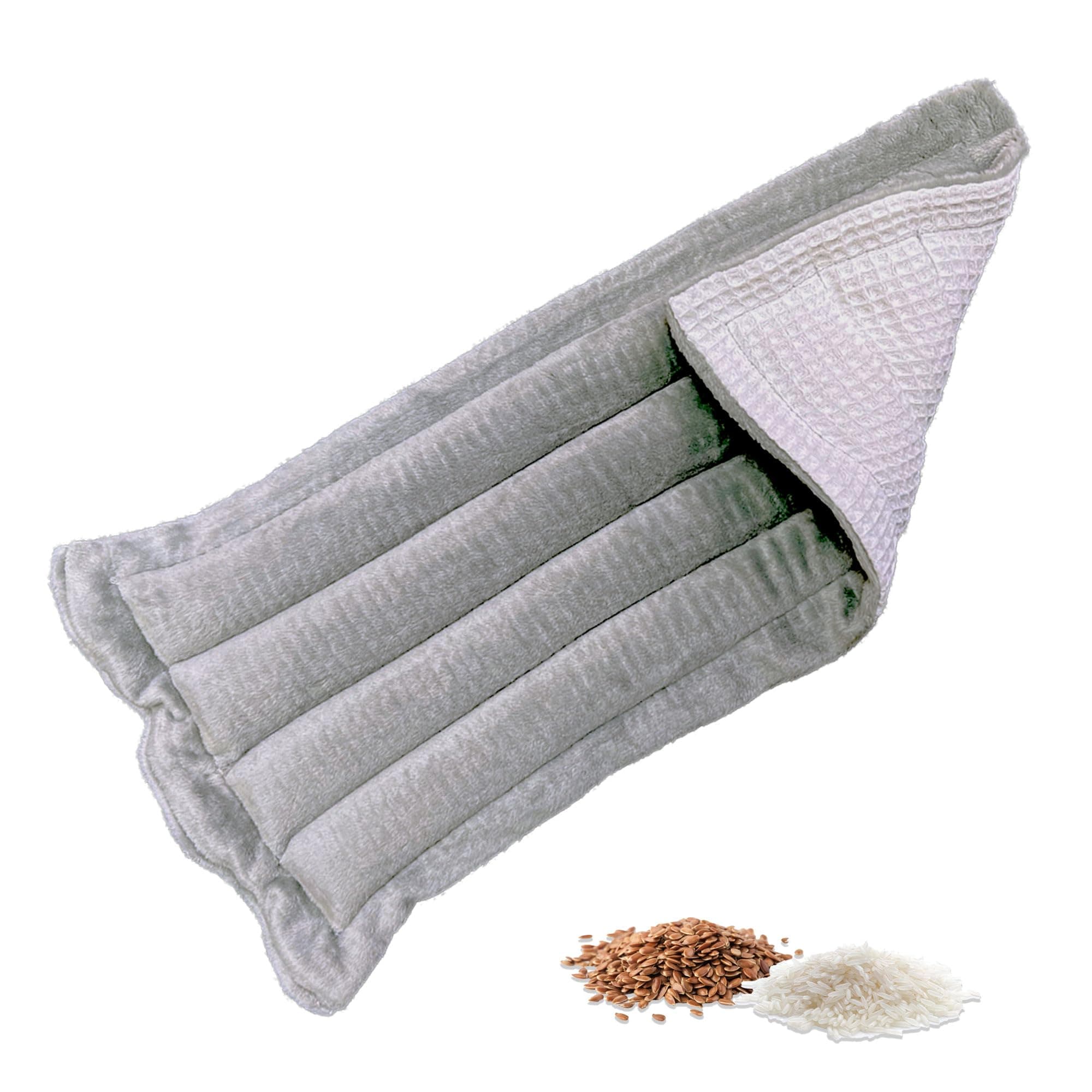 Microwavable Heating Pad Solutions Buddy - Moist and Large Heating Pad for Joints and Muscles Relief - Microwave Hot Pack Heat Pad for Cramps - Calming Chilled or Heated Pad Therapy - 1 Pack