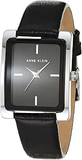 Anne Klein Women's Leather Strap Watch