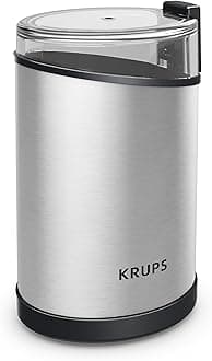 Electric Coffee Grinder: 3 oz Capacity, 200 Watts - Versatile for Beans, Spices, Nuts - One-Touch Operation, Customizable Grind for 12 Cups - Ideal for Espresso, French Press