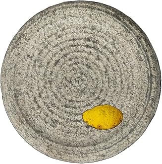 ABS Herbals Turmeric Haldi Grinding,Mortar Stone,Rubbing Stone,Grinding Mortar Stone,Sandalwood Rubbing Stone,Medicine grinding stone(SS=10cm)
