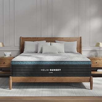 Helix Sunset Luxe with GlacioTex Cooling Mattress, California King