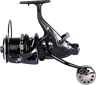 Carp Fishing Reels 8000 9000 10000 Bait Runner Big Free Runner Double Brake Feeder 12+1 Ball Bearing Spinning Fishing Reel