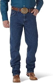 Wrangler Cowboy Cut Relaxed Fit Jean, Stonewashed, 33W x 38L