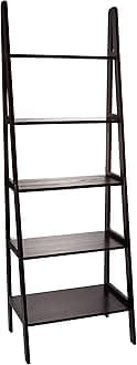 Casual Home 5 Shelf Ladder Bookcase, Espresso