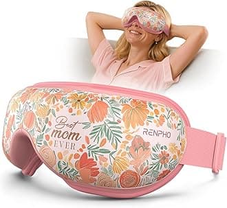 Mothers Day Gifts for Mom, Eye Massager with Heat Birthday Gifts for Dad Women Men Her Him Eye Mask for Migraines, Eye Care, Migraine Relief Eyeris 1