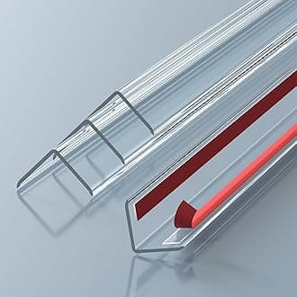 Wall Corner Protector - 4PCS, 31.5"x1.18" - Self Adhesive Clear Corner Protectors for Walls, Cabinet Doors, Edge Protector Trim; Easy to Install Corner Guards for Walls (80cm x 3cm)