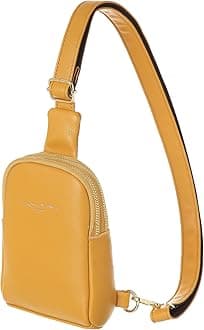 INICAT Small Crossbody Sling Bags for Women Vegan Leather Cell Phone Purse Fanny Packs for Women Men