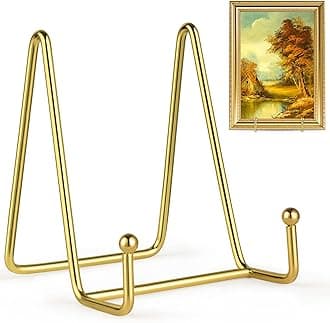 4 Inch Golden Iron Display Stands
