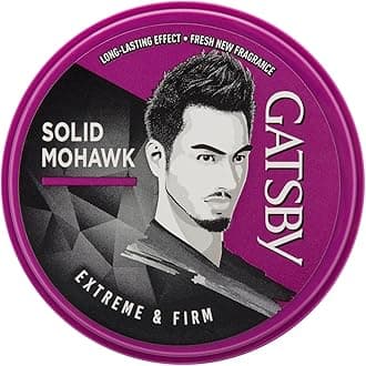 Gatsby Hair Styling Wax Mohawk Firmed Extreme & Firm - 75g