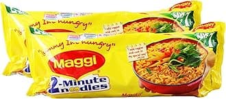 Star Combo - Maggi 2 Minute Noodles, Masala, 420g (Pack of 2) Promo Pack