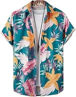 Leriya Fashion Shirts for Men || Soft Rayon Multi Printed Casual Shirts for Boys
