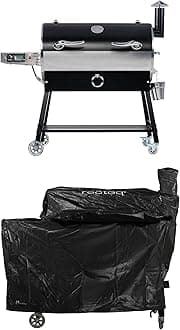 recteq RT-700 Generation 1 Wood Pellet Smoker Grill + Cover | Wi-Fi-Enabled, Electric Pellet Grill | 702 Square Inches of Cook Space