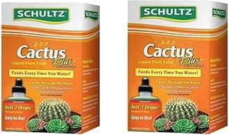 Schultz Cactus Plus 2-7-7 liquid Plant Food, 4-Ounce (2-Pack)