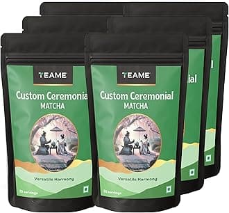 - TE-A-ME Matcha Tea Powder - 300g (198 Servings) | Superfood | Custom Ceremonial Japanese Matcha Green Tea Powder