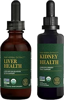 Liver Health & Kidney Health - Supports Liver and Gallbladder, Kidney Cleanse & Stones Dissolver