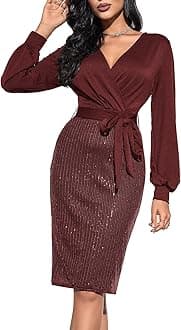 GRACE KARIN Women's Business Pencil Dress Wedding Guest Office Work Dresses Cocktail Party