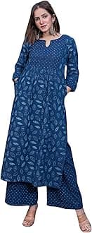 FABNEX kurta set for women | Women Kurta | Women Kurta Sets Kurtis | Women Kurta Pant Set | Women Kurta Pant Set Women Kurti Set with Pant (K-53-54)