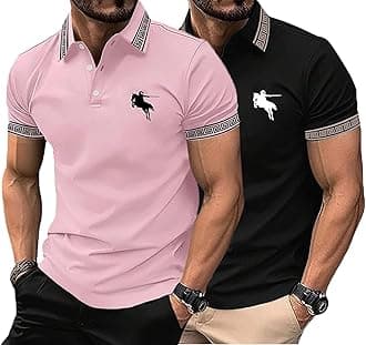Lymio Polo T Shirt for Men || Men Casual T-Shirt || Available in Combo Packs (Polo-34-37)