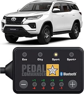 PEDAL COMMANDER for Toyota Fortuner (2016 and Newer) (2nd Gen) G, G TRD Sportivo, LUX, GX, VX (2.4L 2.7L 2.8L 3.0L 4.0L) Gas & Diesel Throttle Response Controller - PC55