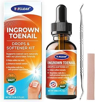 Ingrown Toenail Relief: Ingrown Toenail Tool for Men Women - Ingrown Toenail Removal Kit - Ingrown Toenail Corrector Drops - Ingrown Toenail Removal - Effective Solution for Ingrown Toenails - 30ml