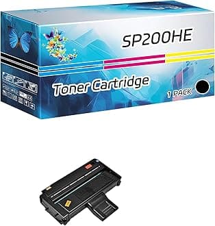 SP200HE Toner Cartridge Compatible for Ricoh Aficio SP200 SP200N SP200S SP211 SP211SF SP211SU SP213 SP213NW SP213SFNW SP213SNW SP211SF SP211SU Printers, High Yield 2600 Pages (Black)