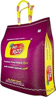 INDRIZO Premium ponni Boiled Rice (5kg)