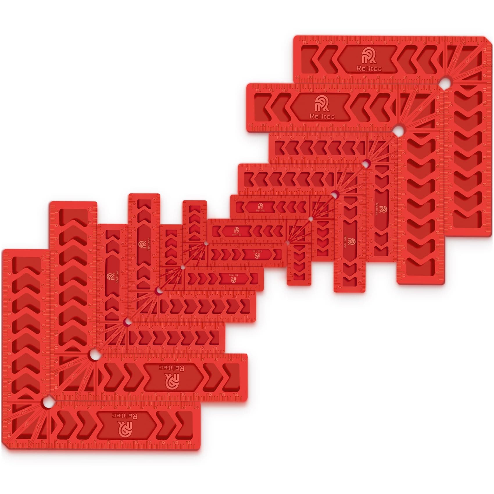 90 Degree Positioning Squares, Clamping Square, Right Angle Clamp Corner Clamp Woodworking Tools for Wood Cabinets, Carpenter Tool for Photo Frames Box Drawer, Set of 12（3" 4" 6")