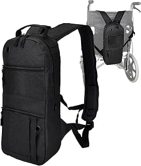 Oxygen Tank Backpack O2 Cylinder Carrying Holder Bag Fit Size M4/A, M6/B, M9/C, M2, ML6 -Black (not for The D Oxygen Tank)
