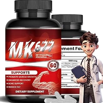 𝐌𝐤𝟔𝟕𝟕 Capsules for Men & Women, Exercise Recovery, 60 𝐌𝐊 677 Capsules