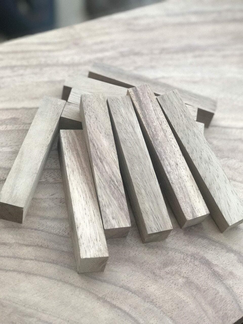 Monkeypod 7/8 Inch Pen Blanks - 5 Pack by Shed Life