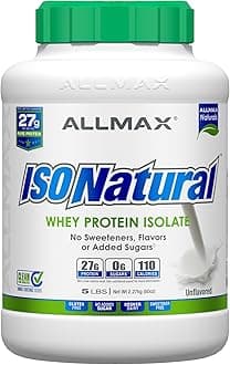 AllMax Nutrition - IsoNatural Flavour of SoNatural Flavour - 1 lb.