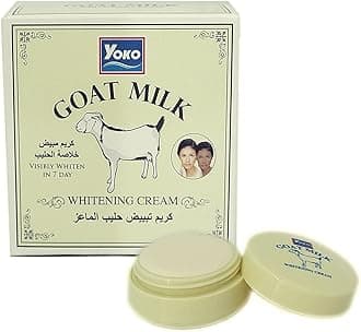 Generic YOKO GOAT MILK WHITENING LIGHTENING CREAM REDUCE Dark skin in 7 days 4 grams