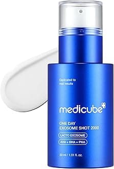 Exosome Shot Zero 2,000 PPM Spicule Facial Serum | Liquid Skin Booster Serum | Exosome, AHA+BHA+PHA | Pore Care, Dead Skin Cells, Skin Texture | Korean Skincare, 1.01 fl.oz