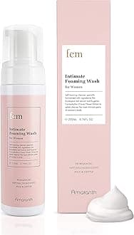 fem pH Balance Intimate Wash for Women, Feminine Wash for Sensitive Skin, Gentle Cleanser for Daily Use, Helps Eliminate Irritation, Itching, Odor (200ml / 6.8 fl oz)