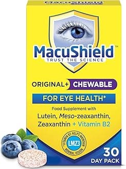 MacuShield Original Chewable, 30 Tablets, 30 g