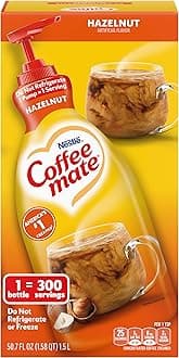 【へ－ゼルナッツ味ポンプ式クリーマー】Coffee-mate Coffee Creamer, Hazelnut Pump Bottle, 1.5L 海外直送品