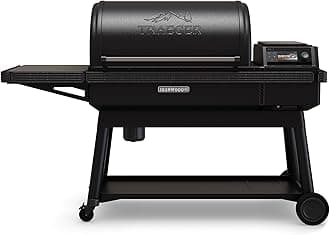 Ironwood XL Wood Pellet Smoker Grill, 924 Sq In Cooking Area, WiFIRE Smart Temperature Control, Up to 500 Degrees, Super Smoke Mode, 6 in 1 Outdoor BBQ Electric Smoker and Grill