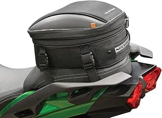 Nelson-Rigg CL-1060-R Black Commuter Lite Motorcycle Tail Bag