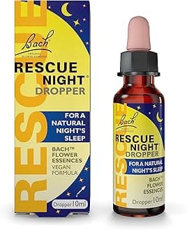 Night Dropper (10ml), For A Natural Night's Sleep, Natural Flower Essences, Helps Switch Off From Repetitive Thoughts, Disconnect from Distractions, Night Support, Aid a Restful Night