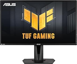 TUF Gaming VG27AQ 27” Monitor, 1440P WQHD (2560 x 1440), IPS, 165Hz (Supports 144Hz), G-SYNC Compatible, 1ms, Extreme Low Motion Blur Sync, Eye Care, DisplayPort HDMI