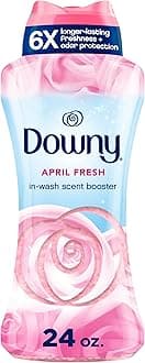 Downy April Fresh In-Wash Laundry Scent Booster Beads, 24 oz, laundry scent beads, Long-lasting Freshness
