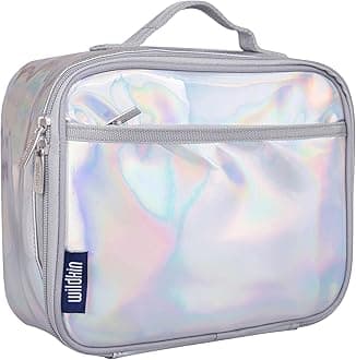Kids Insulated Lunch Box – Durable and Reusable for School & Travel - Holographic