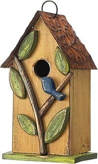 Birdhouse w/3D Tree and Bird