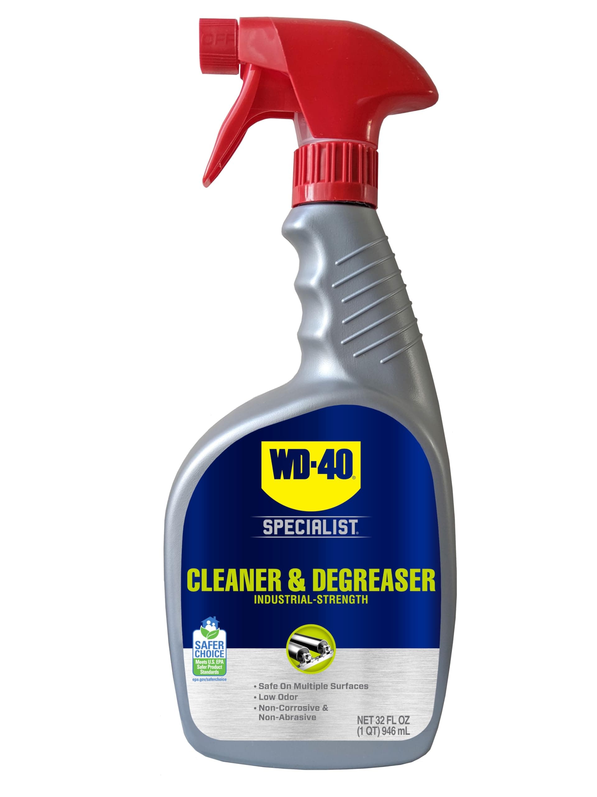 Cleaner & Degreaser, Multi-Surface Cleaning Solution, Great for cleaning grills and grill parts, 32 OZ [Non-Aerosol Trigger]