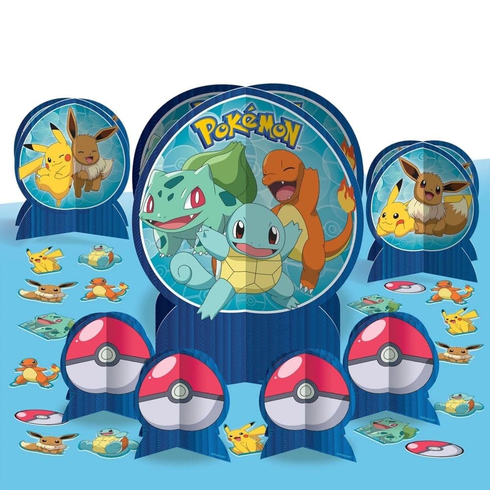 Pokemon Classic Table Decorating Kit
