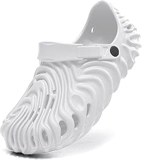 KraasaExtra Soft Men's Casual Sports Clogs/Sandals with Adjustable Back Strap for Adult | Comfortable & Lightweight| Stylish & Anti-Skid| Waterproof & Everyday Use Mules for Gents/Boys