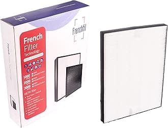 Frenchfil FY1410 HEPA Filter Compatible with Air Purifier Series 1000 – Models AC-1215, AC-1217, AC-1211 | Replacement HEPA Filter for Fine Dust & Particle Filtration
