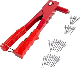 Blackspur BB-HR101 Metal Hand Rivet Gun with 30-Rivets